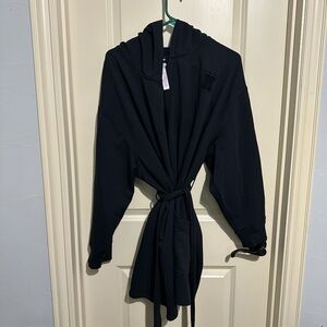 Black Hooded Robe